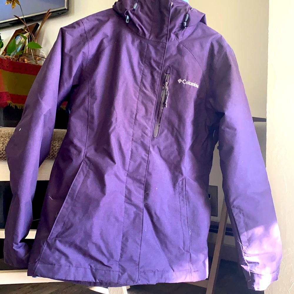 Columbia Winter Coat: 2-in-1 interchange coat.